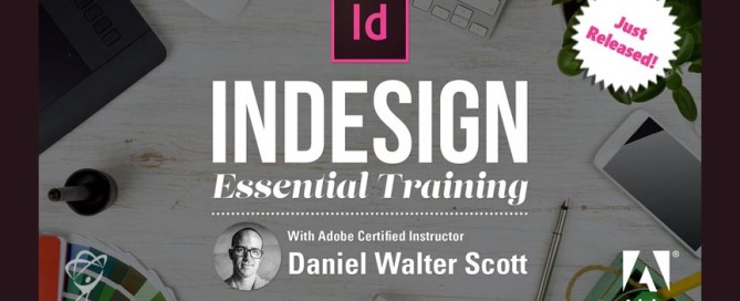 InDesign CC Essentials Just Released