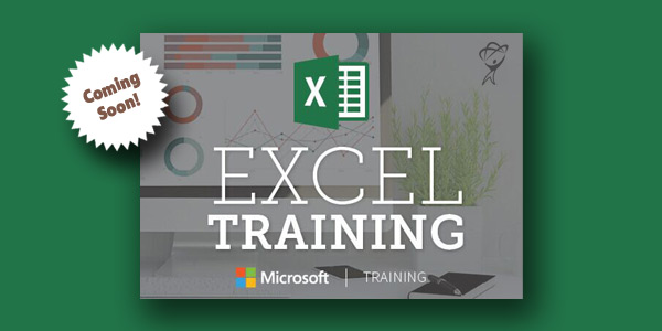 Excel 2016 Bootcamp coming soon