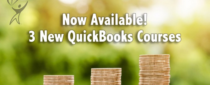 Now Available 3 New QuickBooks Courses