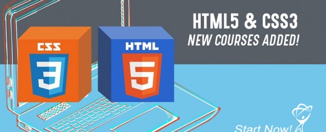 HTML5 & CSS3 New Courses Added