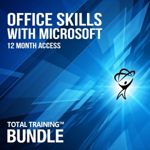 Office Skills with Microsoft 12 month bundle