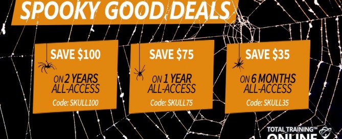 Total Training Halloween Sale 2020